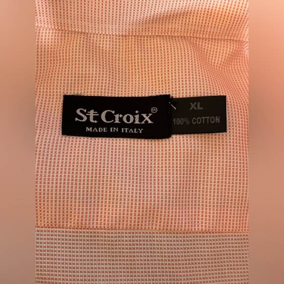 St. Croix- Italy- Fine Motif LongSleeve Shirt- XL - Picture 11 of 13